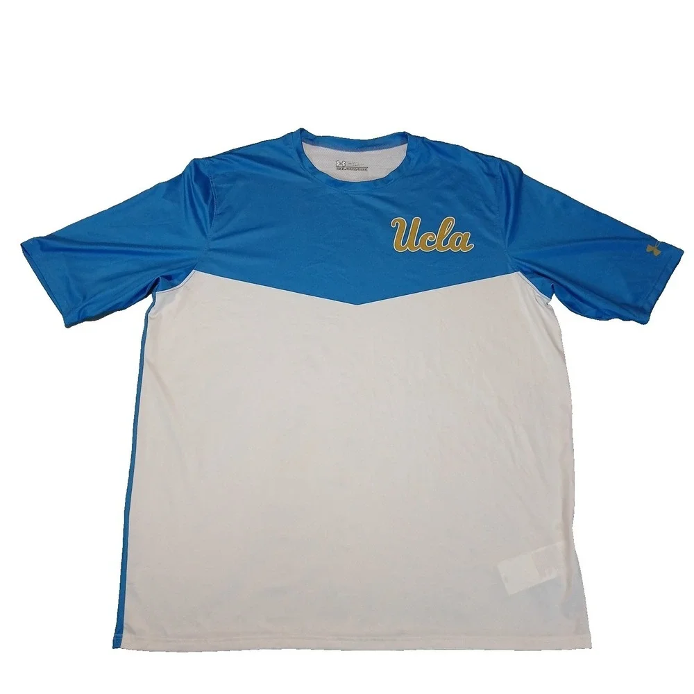UCLA Bruins Shirt Mens 2XL‎ Blue White NCAA College Athletic Tee Performance